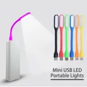 1/5pcs Portable Mini USB Port LED Night Light Random Colors I5C1