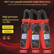 UNI-T Digital Clamp Meter Multimeter True RMS Auto Range Voltmeter Ammeter Ohm