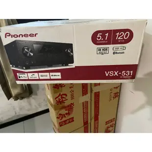 劇院喇叭組Pioneer VSX-531-B 5.1擴大機+Klipsch R-24f+R-25c+R-15m+R-1