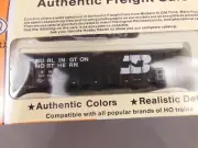 HO SCALE CON-COR BURLINGTON NORTHERN BN 521928 3-BAY 100 TON HOPPER KIT