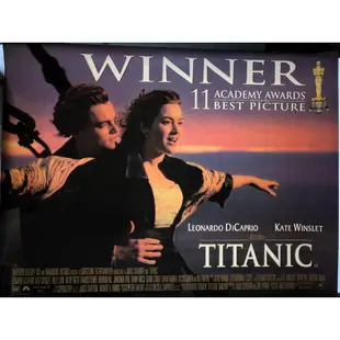 #157｜Titanic｜鐵達尼號｜英文版｜1997｜原版電影海報