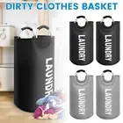2 Pcs Laundry Basket Collapsible Laundry Hamper with Aluminum Handles QAfNz