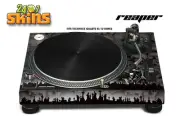 Skin Decal Sticker Wrap for Technics Quartz SL Turntable Pro Audio Mixer REAPR K