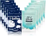 Lightweight Instant Snow Powder - Perfect for Slime Kits & Winter Decorations