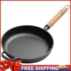 Cast Iron Mini Frying Pan 22/24/26/28cm Nonstick Pan Skillet Flat Bottomed Pan