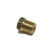BRASS CORED HEX PLUG MALE 1/8 NPT THREADS PIPE FITTING AIR WATER BOAT