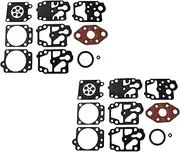 Carburetor Gasket and Diaphragm Kit Replaces Walbro D11-WYL For Echo GT1100 GT2101 EMAK GDO26 (Pack of 2)