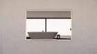 900 1200mm Riva Brushed Gold Framed Back Lid LED Light Mirror Touch Switch