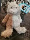 Jellycat Katie Kitten Tot Small 7" WITH TAG Stuffed Cat Plush Retired