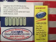 CCMS OMC Johnson Evinrude Drag Outboard Reeds 185-250hp Looper PN166D