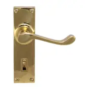 Superior Brass Colonial Design 1 Door Lever Privacy Set