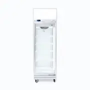 Upright Display Freezer - 444L - 1 Door - Flat Glass - Lightbox