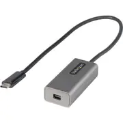 StarTech.com USB C to Mini DisplayPort Adapter, 4K 60Hz USB-C to mDP Adapter Dongle, USB Type-C to Mini DP Video Converter, w/ 1