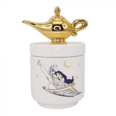 Officially Licensed Half Moon Bay Disney Aladdin Collectors Box with Lamp