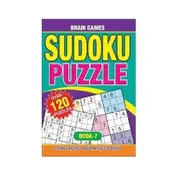 Sudoku Large Puzzle Book Stimulating Stress Relaxing Over 120 Puzzles Travel BK7