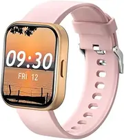 GTS6 Smartwatch for Android and IOS, 2" HD Touch Screen, Built-in Bluetooth, GPS & Alexa Technology, IP67 Waterproof, Health & Fitness Tracker - 100 Sport Modes & 5 Color Smartwatch (Rose Gold)