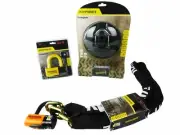 Kryptonite Stronghold Series 4 Disc Lock Yellow Chain 1217 5.5 ft w/ Disc Lock