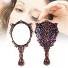 Portable Peacock Makeup Mirror Comb Set Hand-held Cosmetic Mirror Middle East