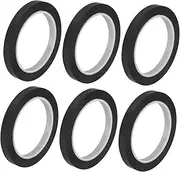 DOITOOL 6 Rolls High Temperature Insulation Tape Marking Tape for Whiteboards Easy to Apply Repositionable for Classroom Art Projects and More