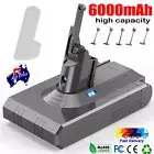 6.0Ah Battery For Dyson V8 SV10 Absolute V8 Animal Motorhead V8 Absolute 21.6V