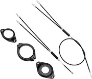 Perfeclan Bike Brake Cable Bicycle Brake Lines Components Practical Cycling Easy Installation Steel Reliable Replacement Parts