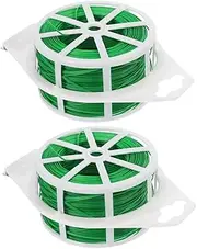 SUPVOX 400m Roll of Green Tie Garden Vine Binding Wire Climbing Net for Plants Plant Fixing Cable Tie