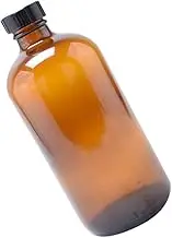 STOBAZA 4Pcs Brown Glass Storage Bottles with Lid Sealing Glass Jars for Honey Jam and More Kitchen Containers for Home Organization