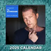 Til Schweiger 2025 International Film Stars Calendar, 12-Month Actor Wall Calend