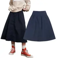 在飛比找momo購物網優惠-【CONVERSE】Yotd Skirt NAVY 女款 藍