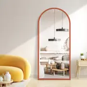 Yezi 180x80cm Floor Mirror Full Length Mirrors Arch Dressing Standing Mirror