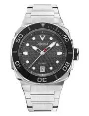 NEW ALPINA AL-525G3VE6B SEASTRONG DIVER EXTREME AUTOMATIC 26 JEWELS MENS WATCH