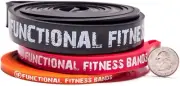 Rubberbanditz Pull Up Assist Bands Set of 3 by Functional Fitness. Heavy Duty...