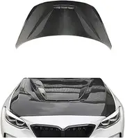Double Sided Carbon Car Hood Compatible for 2 Series F22 Engine Hoods Bonnets Scoop Cover Auto Parts