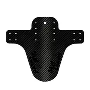 Mountain Bike Fender Bicycle Mud Guard High Strength Heat-Resistant Universal Simple Installation Rear Front Bicycle Mud Guard black