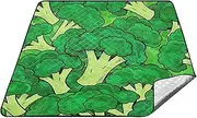 Cute Cartoon Vegetable Broccoli Waterproof Picnic Set Water Resistant Camping Party Picnic Accessories Outdoor for Adults Couples Gift tapetes para Picnic Vintage