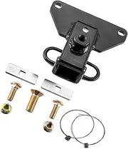 MotiveTech 2" Rear Trailer Hitch Hardware Kit Class 3 High Strength 5000lbs with Bolts Tow Hitch Receiver for Ball Mounts Cargo Carriers