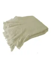 [MAINE & CRAWFORD] Maci Super Plush Throw Sofa Acrylic Blanket 170x130cm in Cream