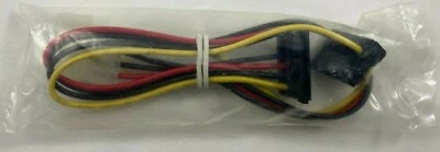 G22872-001 INTEL Serial 2 X 15 Pin SATA to 4 PIN IDE Molex Power Adapter Cable