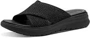 [Tamaris] Comfort Women's Mules with Chunky Sole Vegan, Black (Black Uni), 42 EU, Plain Black, 11 AU