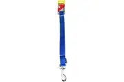 Dog Leash Lead Reflective Nylon - Blue - 25mm x 120cm (Pet One)