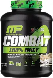 Combat 100% Whey Protein Powder, Cookies 'N' Cream, 5 Pound