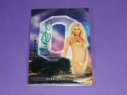 2015 Benchwarmer QUAD Auto/3 Nikki Ziering Katarina Van Derham PLAYBOY Playmates