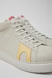 Runner K21 Multicolor Leather Sneaker Boots for Men.