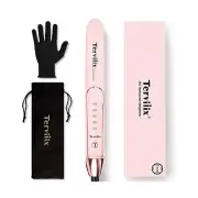 Terviiix Titanium Salon Professional Hair Straightener and Curler 2 in 1, ARC...