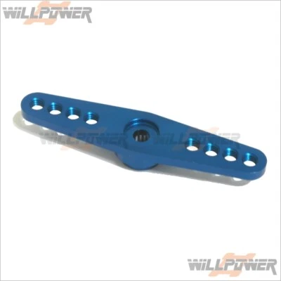 Alum. Servo Arm 25T / Futaba / Blue (RC-WillPower) Buggy Throttle Break Linkage