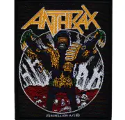 Anthrax Judge Death Patch Official Thrash Metal Band Merch