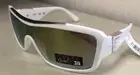 New Women GUESS GO00035 21U Sunglasses White/Multi-color mirror $75