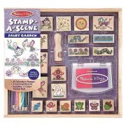Melissa and Doug - Stamp-a-Scene Fairy Garden