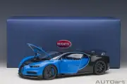 Autoart Bugatti Chiron Sport French Racing Blue/Carbon 1/18 Scale New Release!