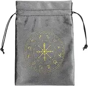 Tarot Card Bag, Tarot Bags and Pouches - Makeup Bags | Velvet Tarot Card Bag, Drawstring Bag for Tarot Deck Storage, Multifunctional Bag